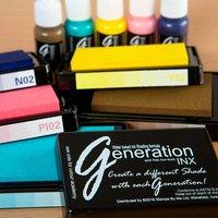 Stamps By Me Generation Inx Set of 5 Ink Pads with Reinkers - Vol 2 387734