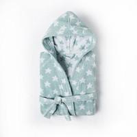 STARS Childs Hooded Cotton Bathrobe