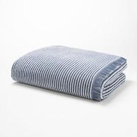 striped printed cotton bath sheet 500 gm