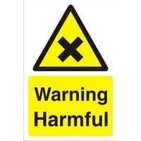 Stewart Superior CON041FB Screw PVC Sign 400x600 - Warning Harmful