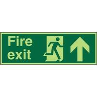 Stewart Superior PACSP129 Screw Acrylic Sign 300x100 - Fire Exit - Man