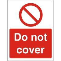 Stewart Superior P125SRP Screw Plastic Sign 300x400 - Do not cover