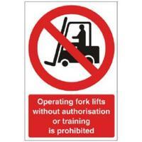 Stewart Superior Warehouse Signs 400 x 600 1mm Semi Rigid Plastic -