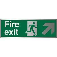 Stewart Superior BASP316 Self Adhesive Aluminium Sign 450x150 - Fire