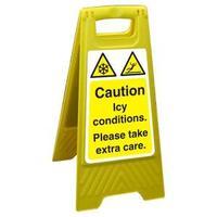 Stewart Superior FSS016 Freestanding Polypropylene Sign 300x600 -
