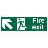 Stewart Superior ACSP317 Screw Acrylic Sign 300x100 - Fire Exit - Man