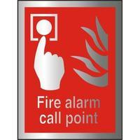 Stewart Superior BAFF073 Self Adhesive Aluminium Sign 150x200 - Fire