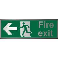 Stewart Superior BASP120 Self Adhesive Aluminium Sign 450x150 - Fire