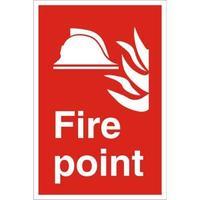 Stewart Superior Warehouse Signs 600x400 1mm Semi Rigid Plastic - Fire