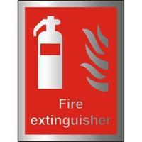 Stewart Superior BAFF071 Self Adhesive Aluminium Sign 150x200 - Fire