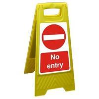Stewart Superior FSS023 Freestanding Polypropylene Sign 300x600 - No
