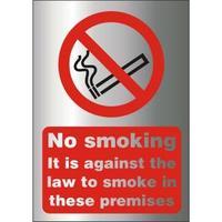 Stewart Superior BACSB003 Screw Acrylic Sign 150x200 - No Smoking -