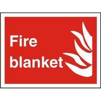 Stewart Superior FF085PLRP Screw Plastic Sign 200x300 - Fire blanket