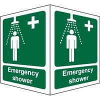 Stewart Superior SP314SRP Screw Plastic Sign 150x200 - Emergency