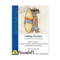 Stitchlets Surfing Meerkat Cross Stitch Kit