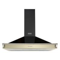 Stoves 444443561 90cm Richmond Mk2 Chimney Hood With Rail Champagne