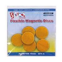 Stix2 Self-Adhesive Flexible Magnetic Discs 6 Pack