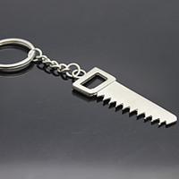 Stainless Steel Tools Saws Keychain Key Chain Holder Organizer for Gift
