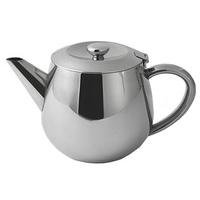 stainless steel dripless teapot 1 litre