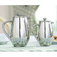 Stainless Steel Insulated Cafetière + Free Milk Frother