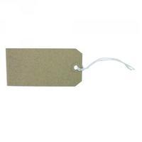 strung tag 120x60mm buff pack of 1000 kf01600