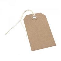 strung tag 146x73mm buff pack of 1000 kf01613