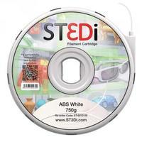 st3di white abs 3d printing filament 750g st 6012 00