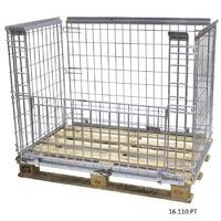 Stackable Mesh Pallet Cages 800kg cap 850h x 1200w x 1000d