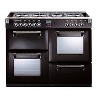 Stoves 444440199 Richmond 1000DFT 100cm Dual Fuel Range Cooker in Blac