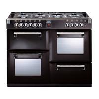 stoves 444440197 richmond 1000gt 100cm gas range cooker black