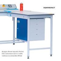 Static Control Square Tube Lamstat Extension Bench 1200 x 600