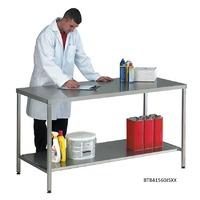 Stainless Steel Worktable / Bench with Lower Shelf 1200 x 600mm