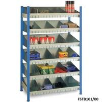 Steel Tray / Bin Shelving Starter Bays 995w x 455d