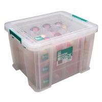 storestack 36 litre storage box with foc large tray rb842001