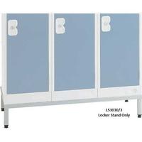 Steel locker stand for Standard M Lockers 300w x 300d (1 locker)