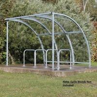 Stratford Galvanised Shelter 1m Main Bay