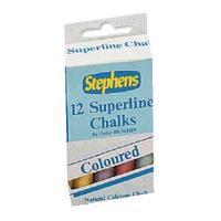 Stephens Assorted Coloured Chalk Sticks Hanging Packs Pack of 144