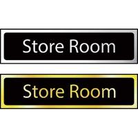 store room sign pol 200 x 50mm