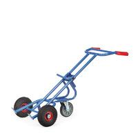 Steel Drum Trolley - 2 Solid Rubber Tyres And 2 Solid Wheels - 300kg