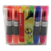 stabilo luminator highlighter pen assorted 716