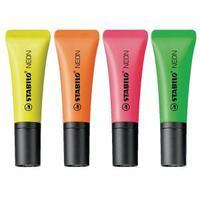 STABILO NEON Highlighter Assorted 724-1