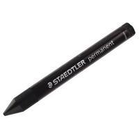 Staedtler Lumocolor Omnigraph Crayon Permanent Black Pack of 12 2369