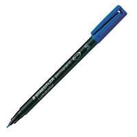 Staedtler Lumocolor Superfine Permanent OHP Blue Pen Pack of 10 313-3