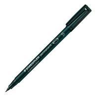 Staedtler Lumocolor Superfine Permanent OHP Black Pen Pack of 10 313-9