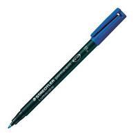 Staedtler Lumocolor Fine Tip Permanent OHP Blue Pen Pack of 10 318-3