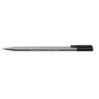 staedtler triplus fineliner 03mm black pack of 10 3349