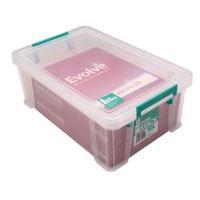 StoreStack 10 Litre Clear W400xD255xH150mm Storage Box RB90123