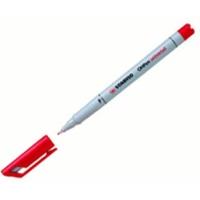 Stabilo OHPen universal non-permanent red 0.7