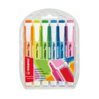 stabilo swing cool fluorescent markers pack of 6