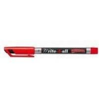 Stabilo Write-4-all F red